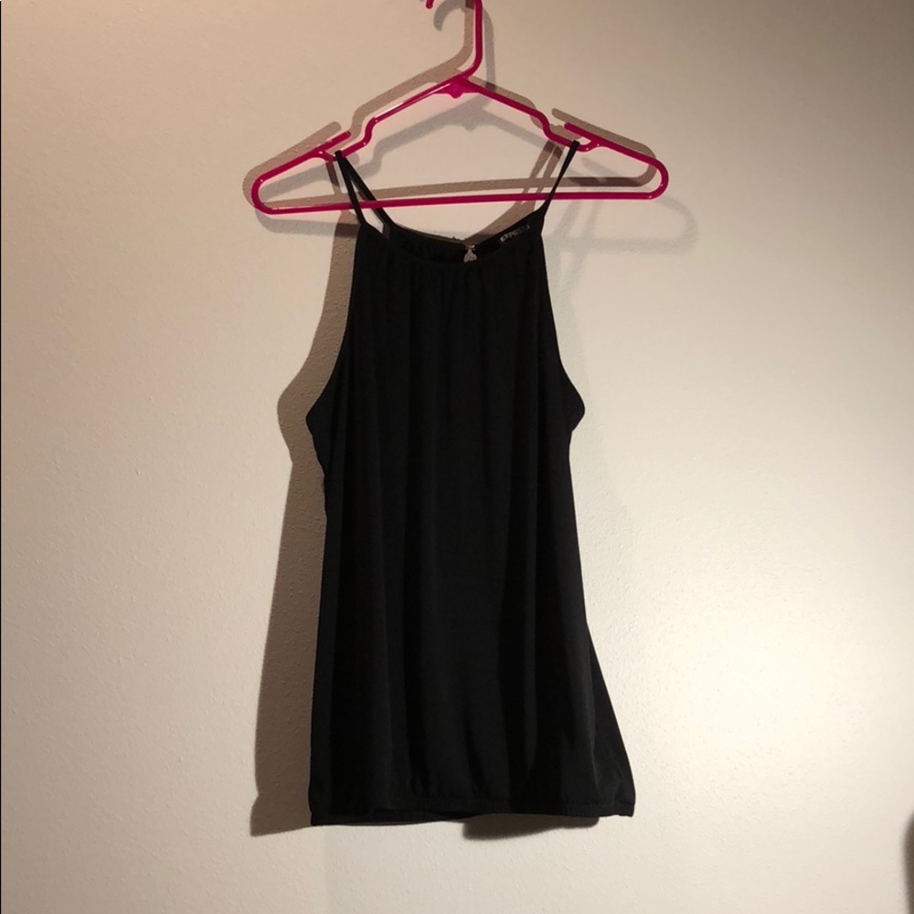 Black Express Tank Top